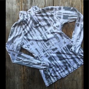 Ladies Under Armour 1/4 zip Coldgear top (M)